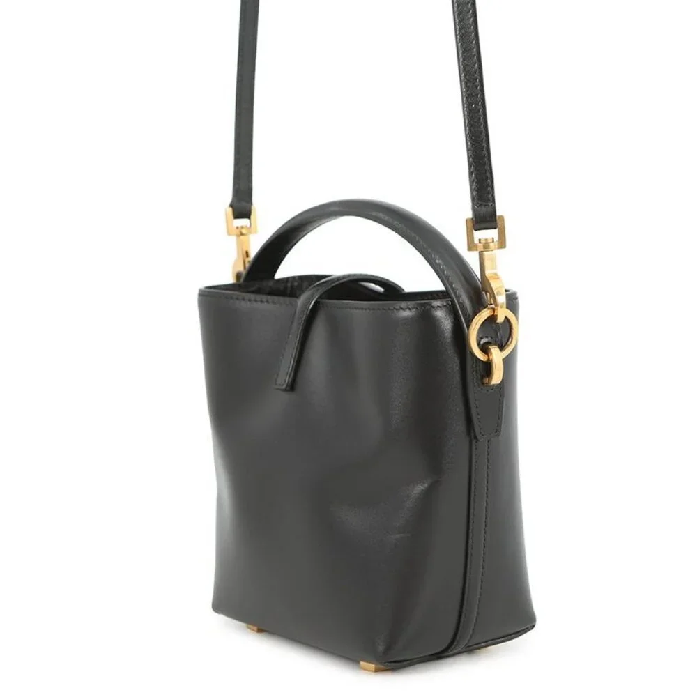 Saint Laurent Paris le 37 Mini Bucket Bag Leather - Picture 2 of 10